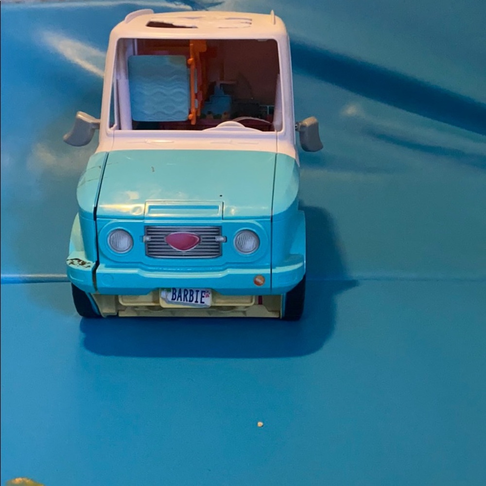 Kids Barbie car/paradise on wheels